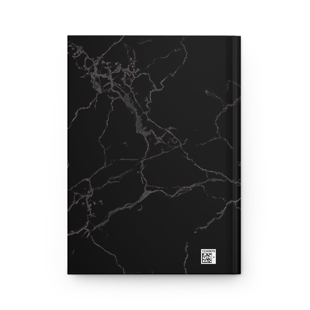 Composition Notebook Hardcover — Black Marble Journal (Creative Vibe Publishing)