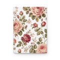Vintage Rose Hardcover Journal — Floral Notebook for Writing, Planning & Gifts
