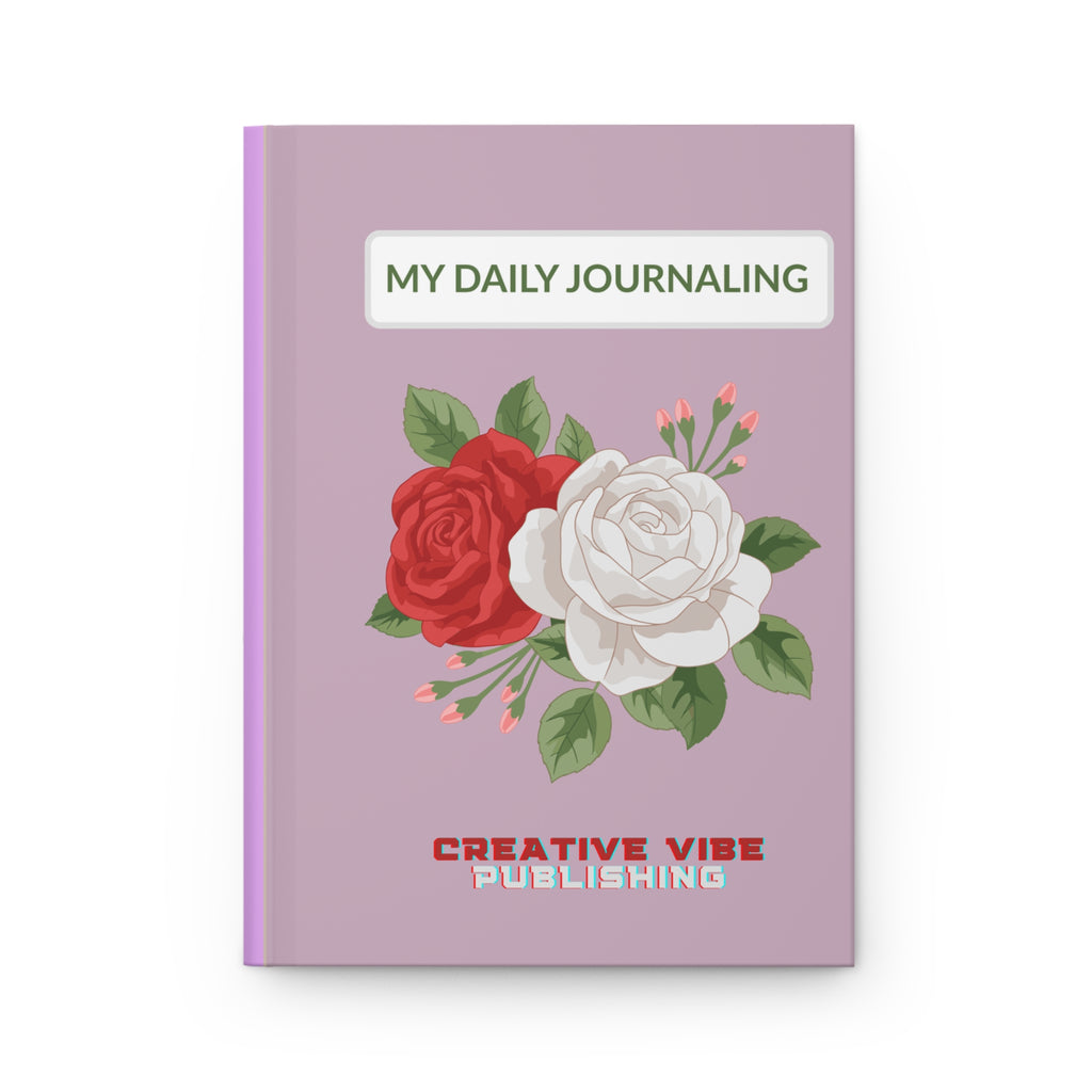Floral Rose Daily Planner & Gratitude Notebook
