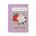Floral Rose Daily Planner & Gratitude Notebook