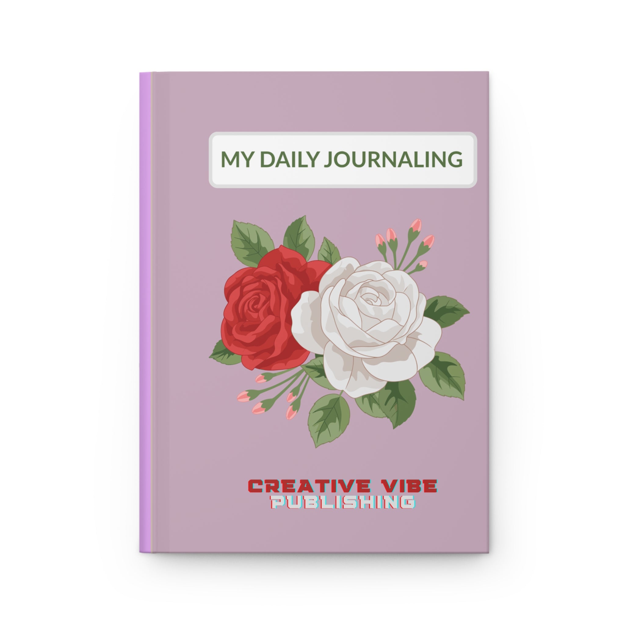 Floral Rose Daily Planner & Gratitude Notebook