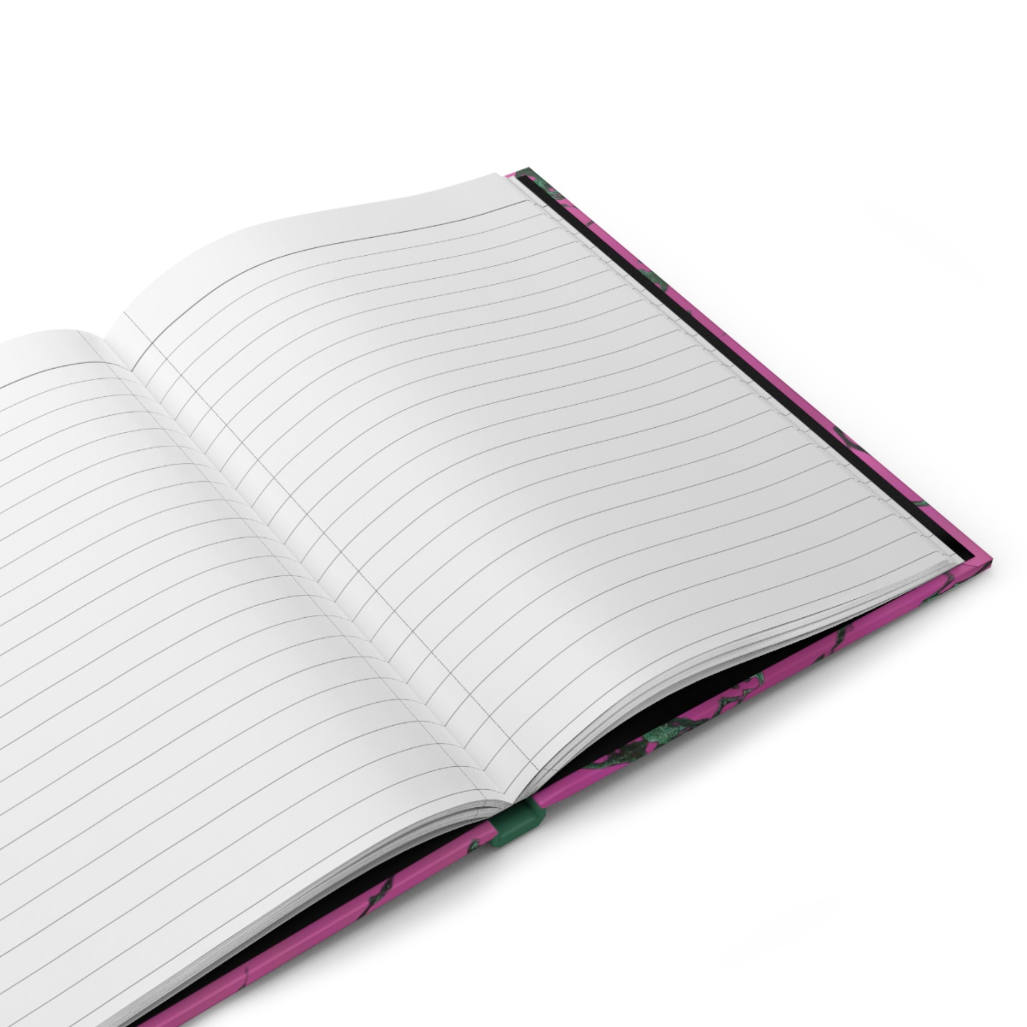 Pink Marble Hardcover Journal — Aesthetic Writing Notebook