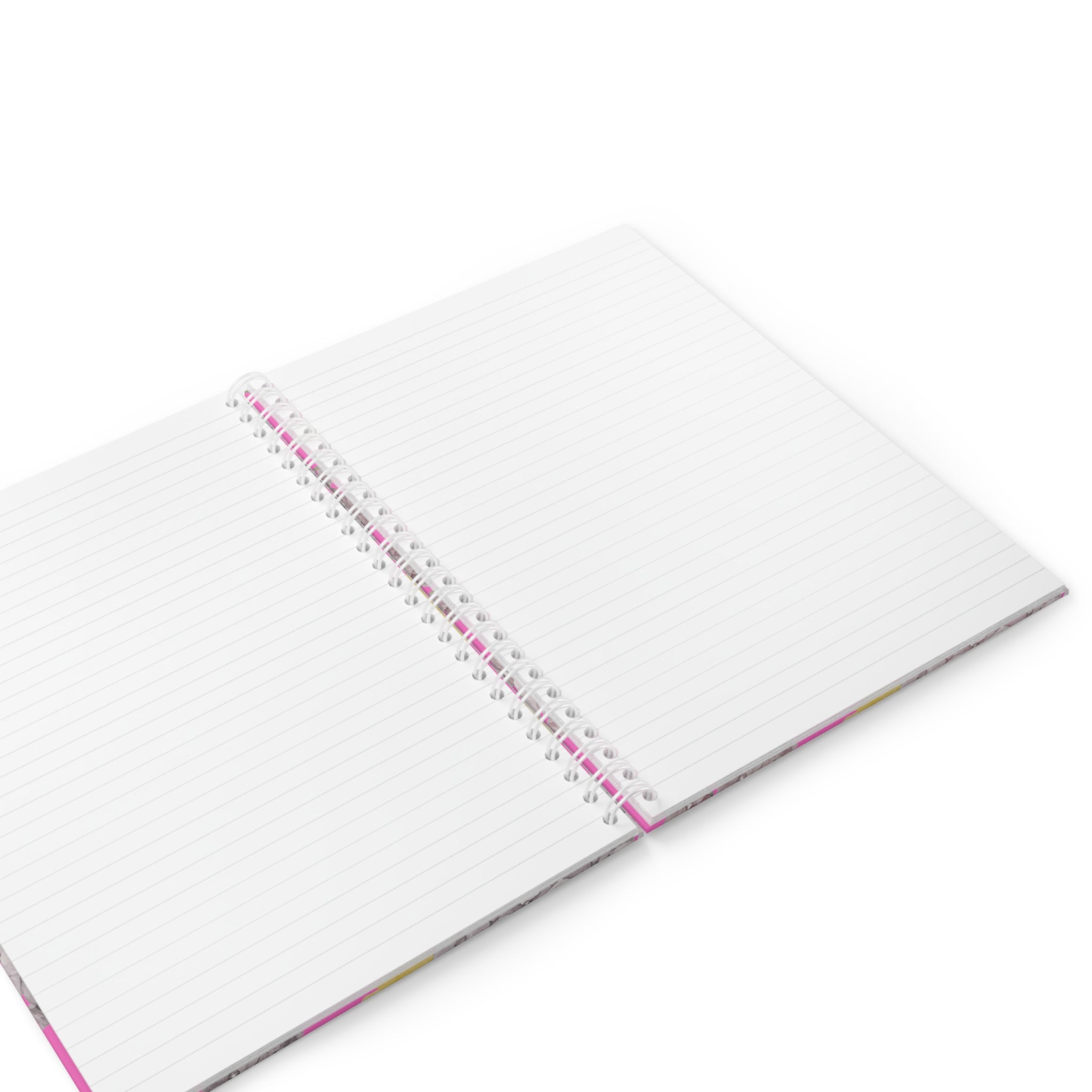 Floral Spiral Notebook — Pink Hydrangea Journal with ‘Learn, Repeat, Master’ Motivational Cover