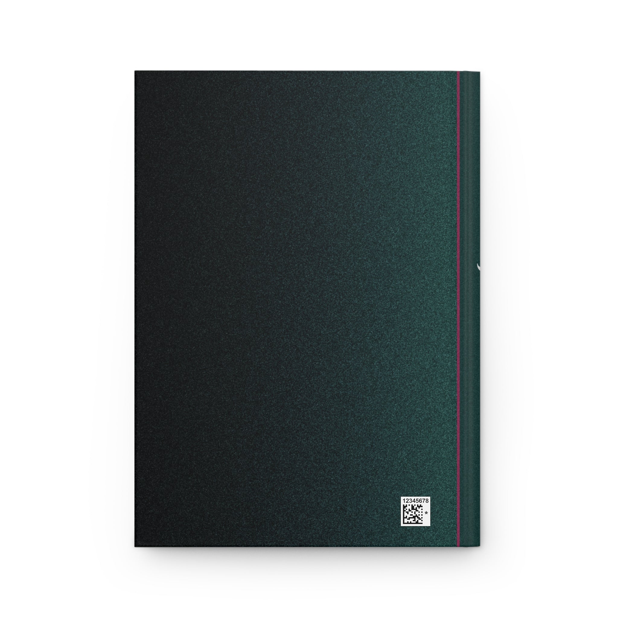 Hardcover Notebook — Green Matte "NOTEBOOK" Journal for School, Work & Gifts