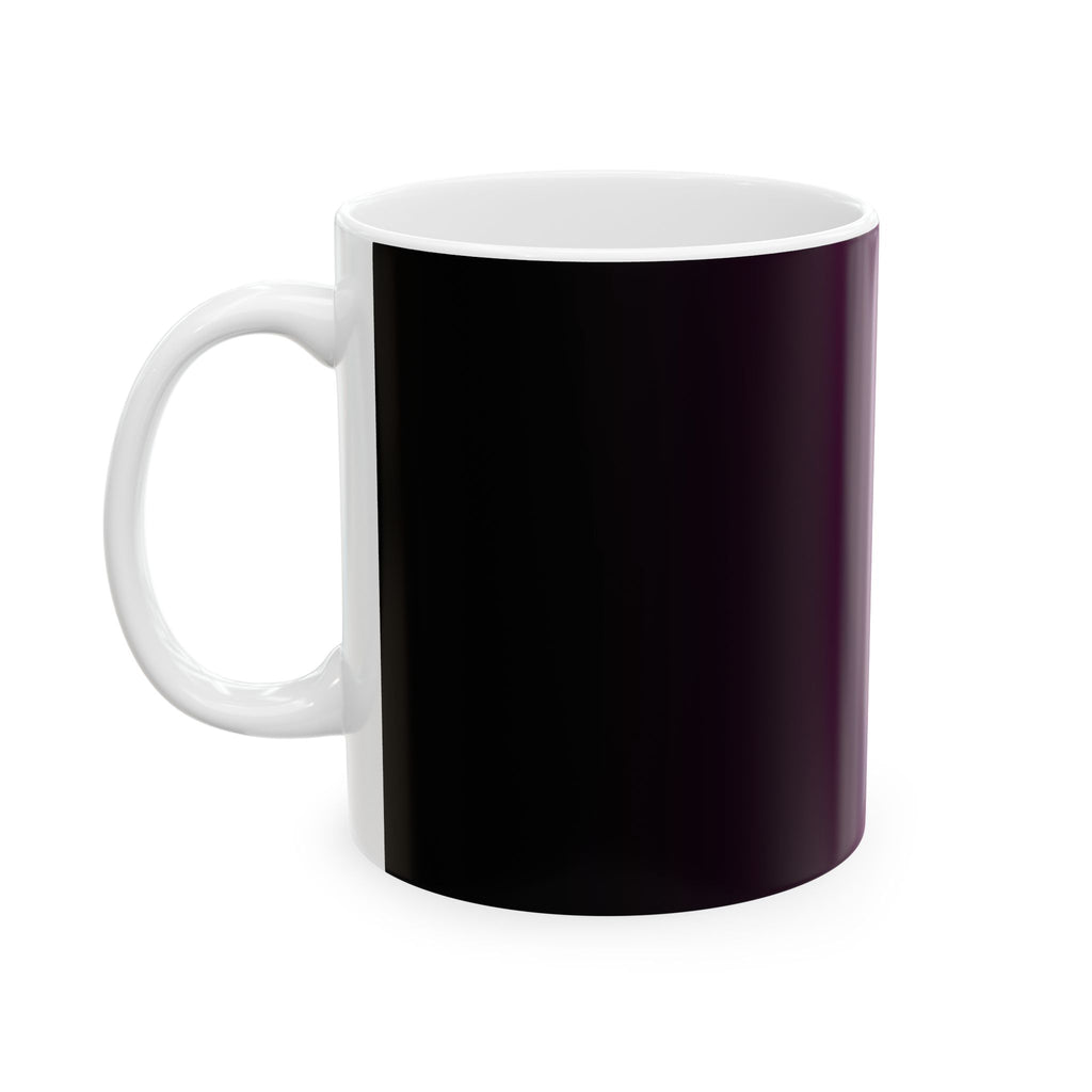 Magenta Gradient Ceramic Mug (11oz & 15oz) — Bold Ombre Coffee Cup