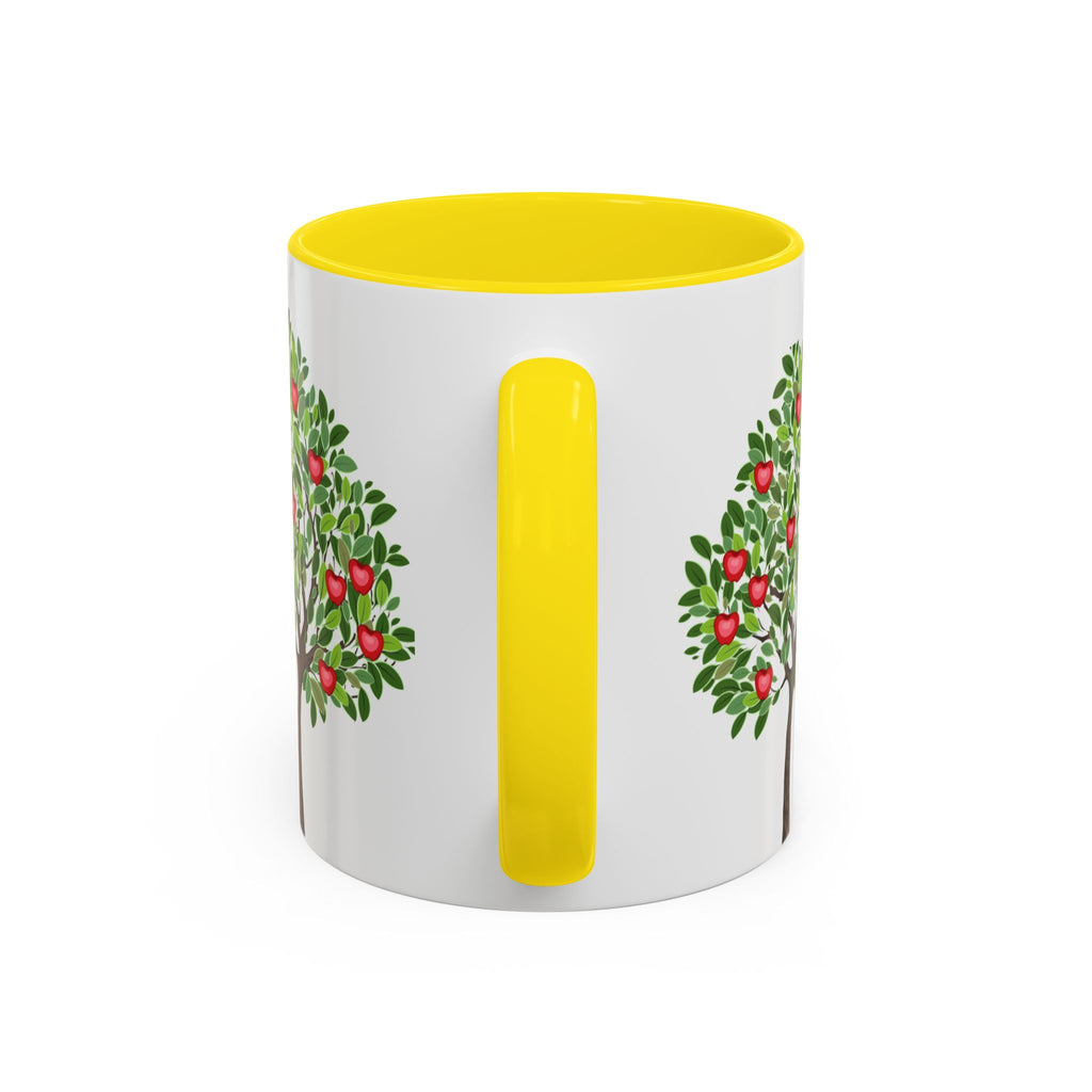 Apple Tree Coffee Mug — Accent Ceramic Mug (11/15oz)