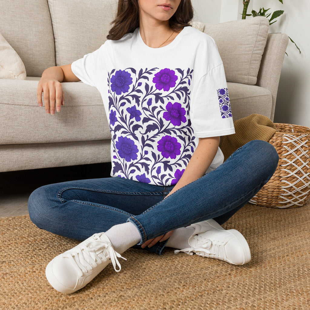 Floral Purple Bloom T-Shirt