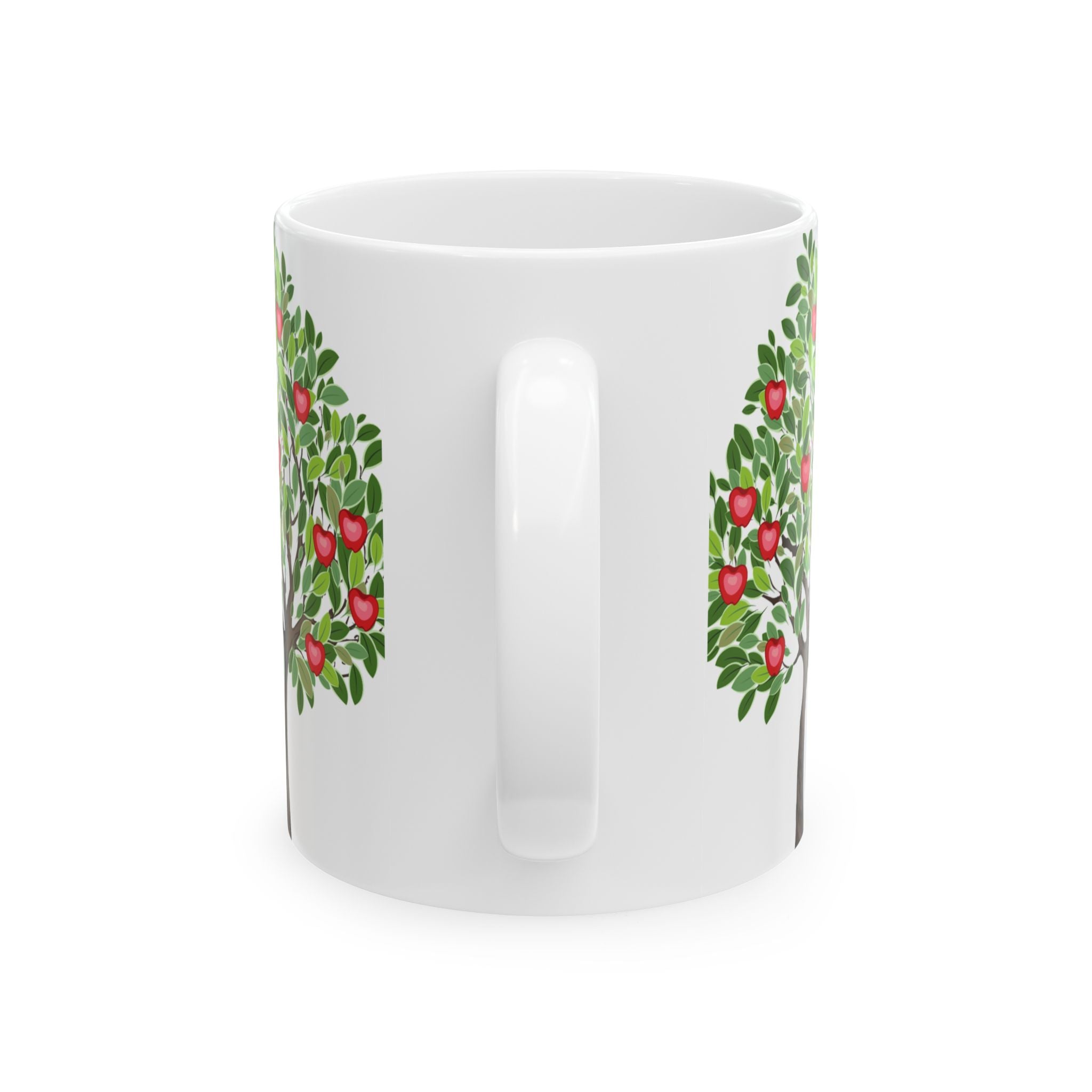 Apple Tree Ceramic Mug — Fruit Tree Coffee Cup (11oz & 15oz)