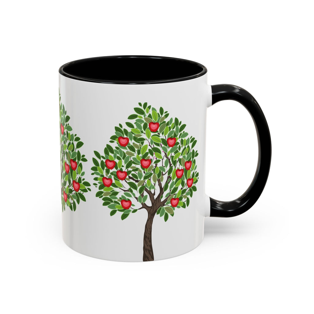 Apple Tree Coffee Mug — Accent Ceramic Mug (11/15oz)