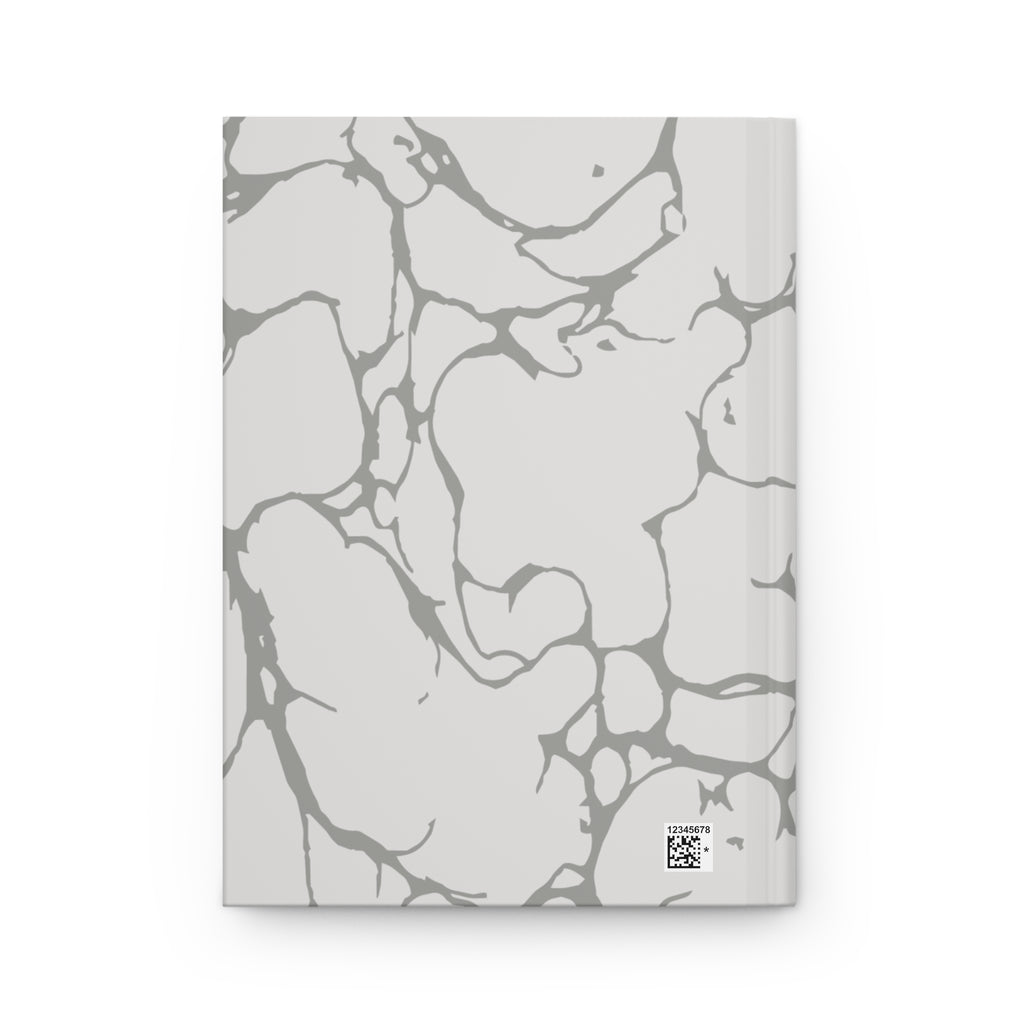 Marble Pattern Hardcover Journal — 'Notebook' Creative Vibe Publishing