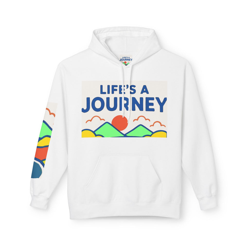 Life's a Journey Hoodie — Inspirational Road Trip Graphic Pullover