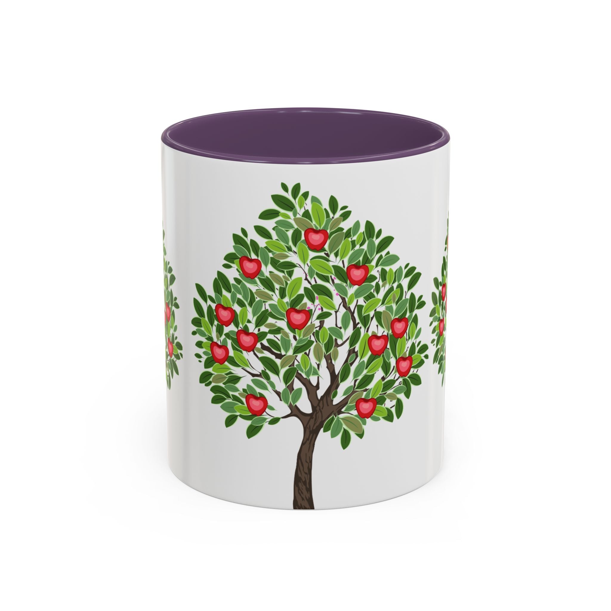 Apple Tree Coffee Mug — Accent Ceramic Mug (11/15oz)