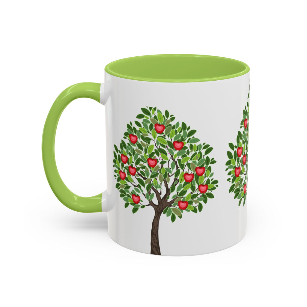 Apple Tree Coffee Mug — Accent Ceramic Mug (11/15oz)