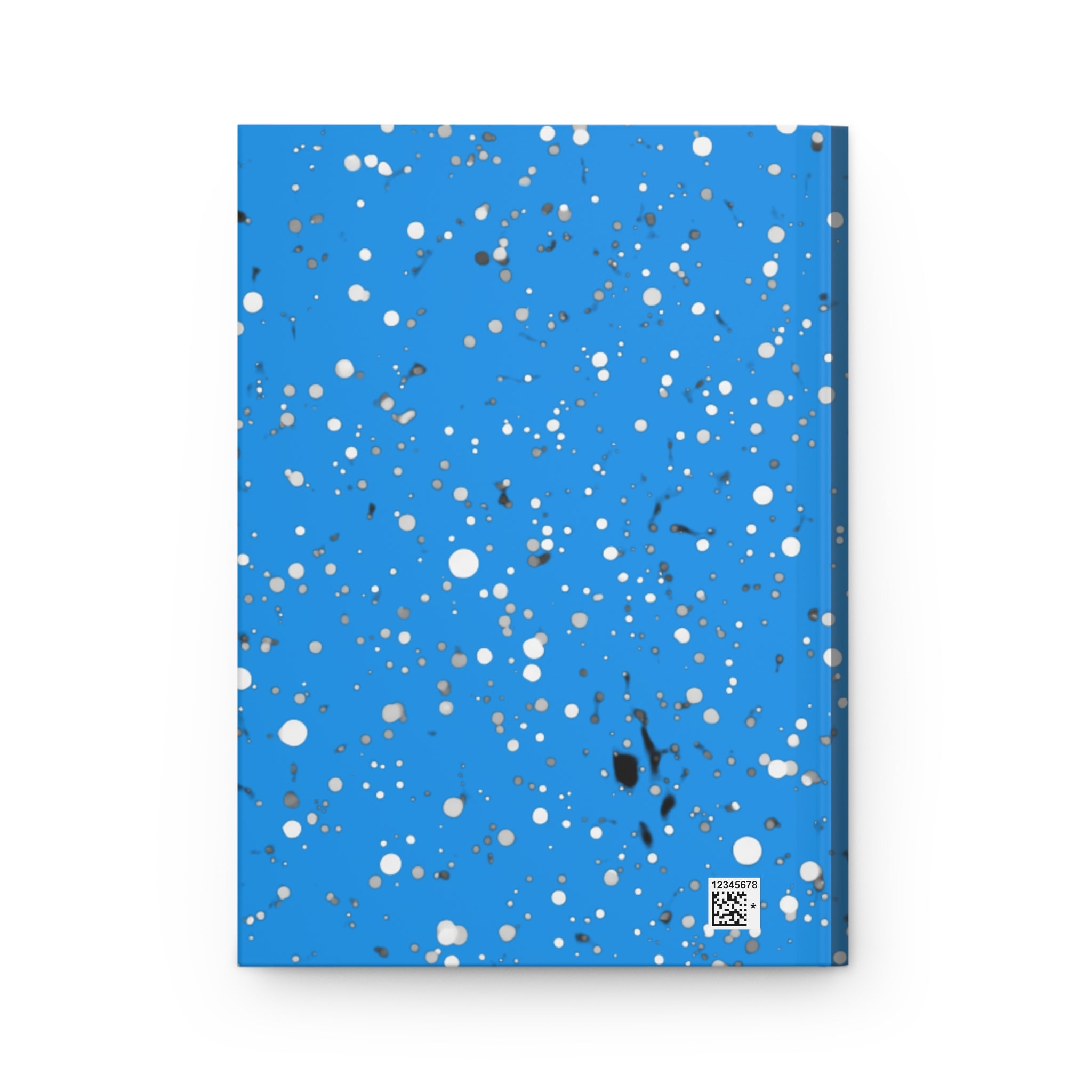 Composition Book Hardcover Journal — Blue Splatter Creative Vibe Publishing