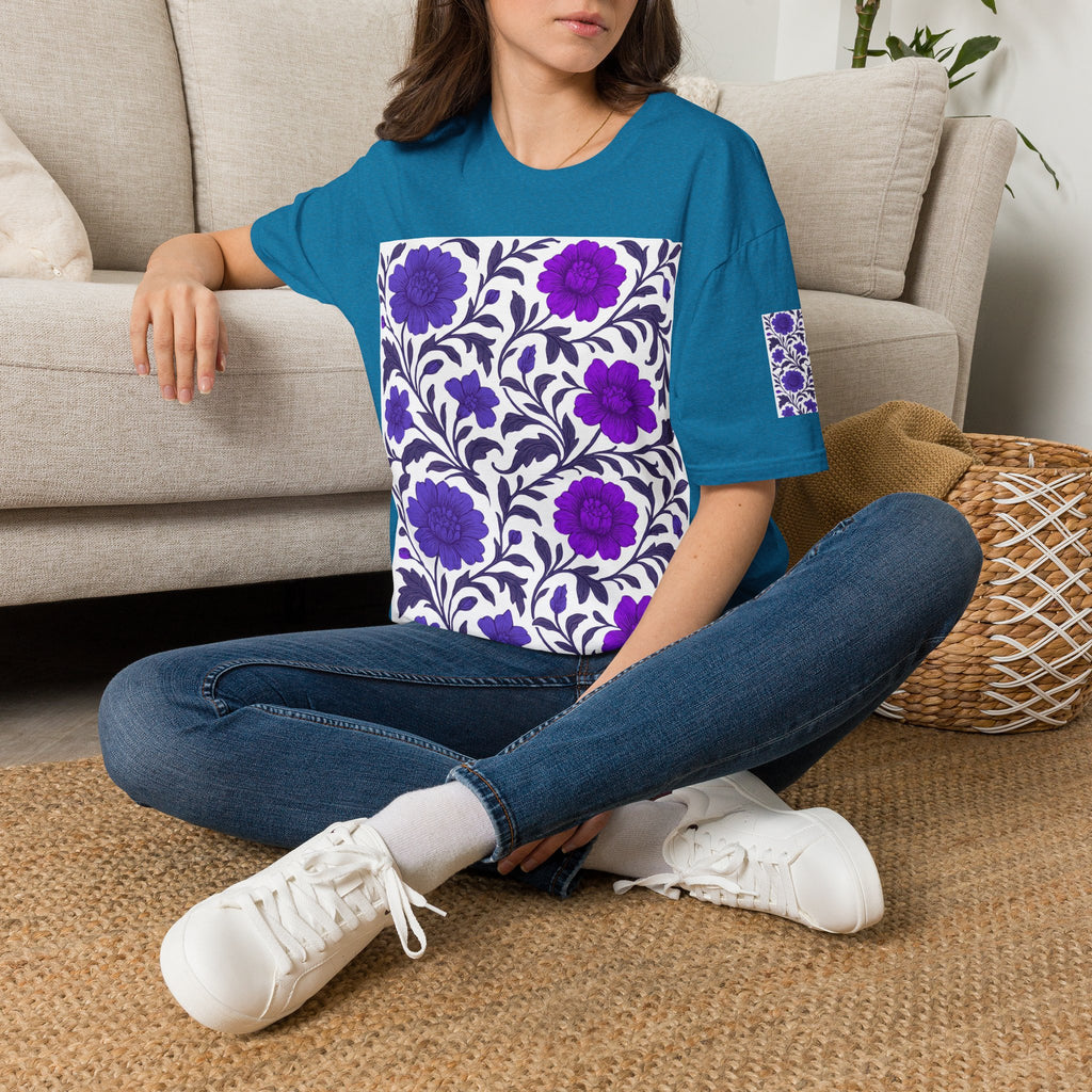 Floral Purple Bloom T-Shirt