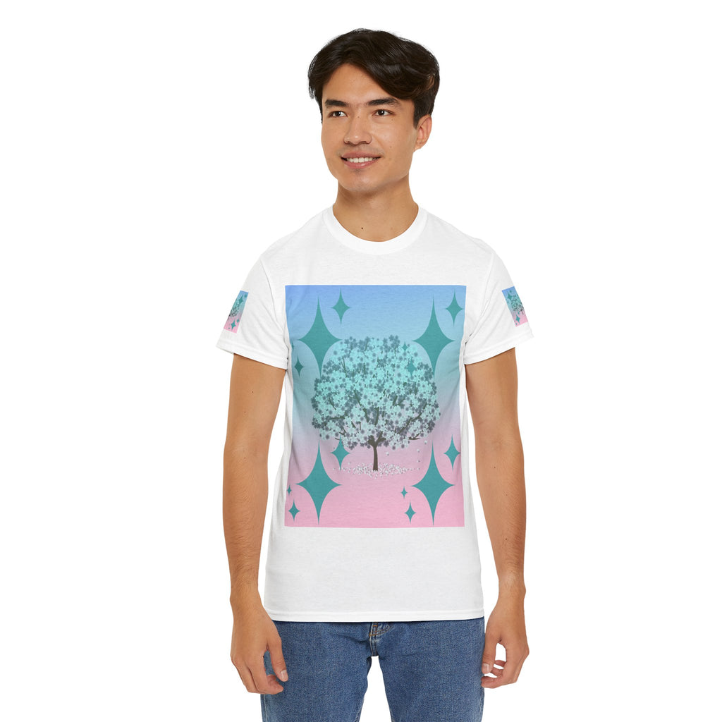 Pastel Dream Tree T-Shirt — Aesthetic Sparkle Graphic Tee