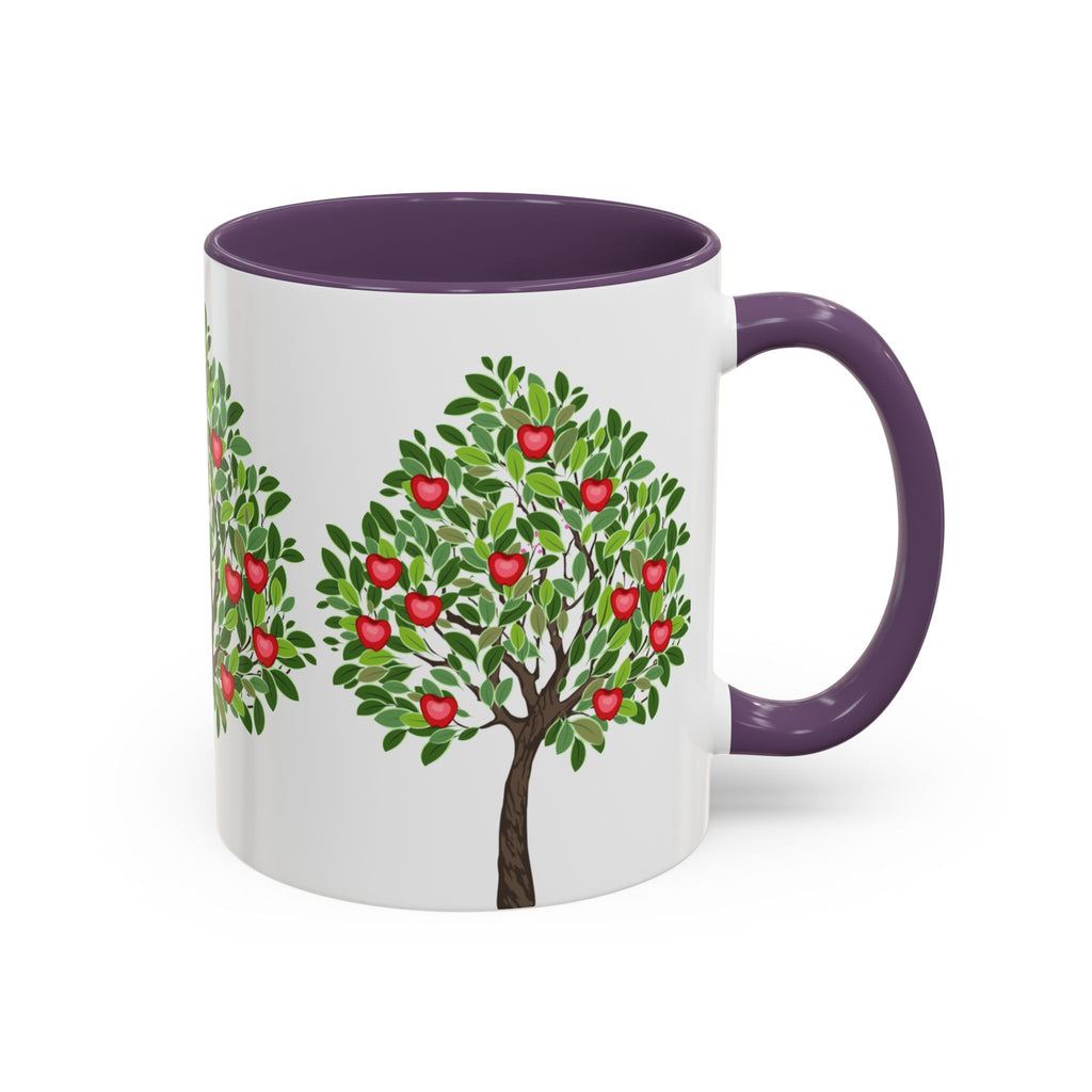 Apple Tree Coffee Mug — Accent Ceramic Mug (11/15oz)