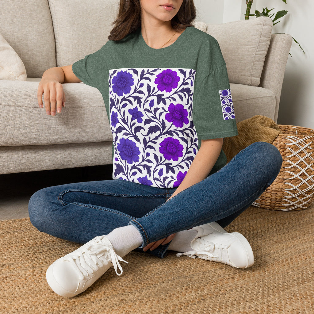 Floral Purple Bloom T-Shirt