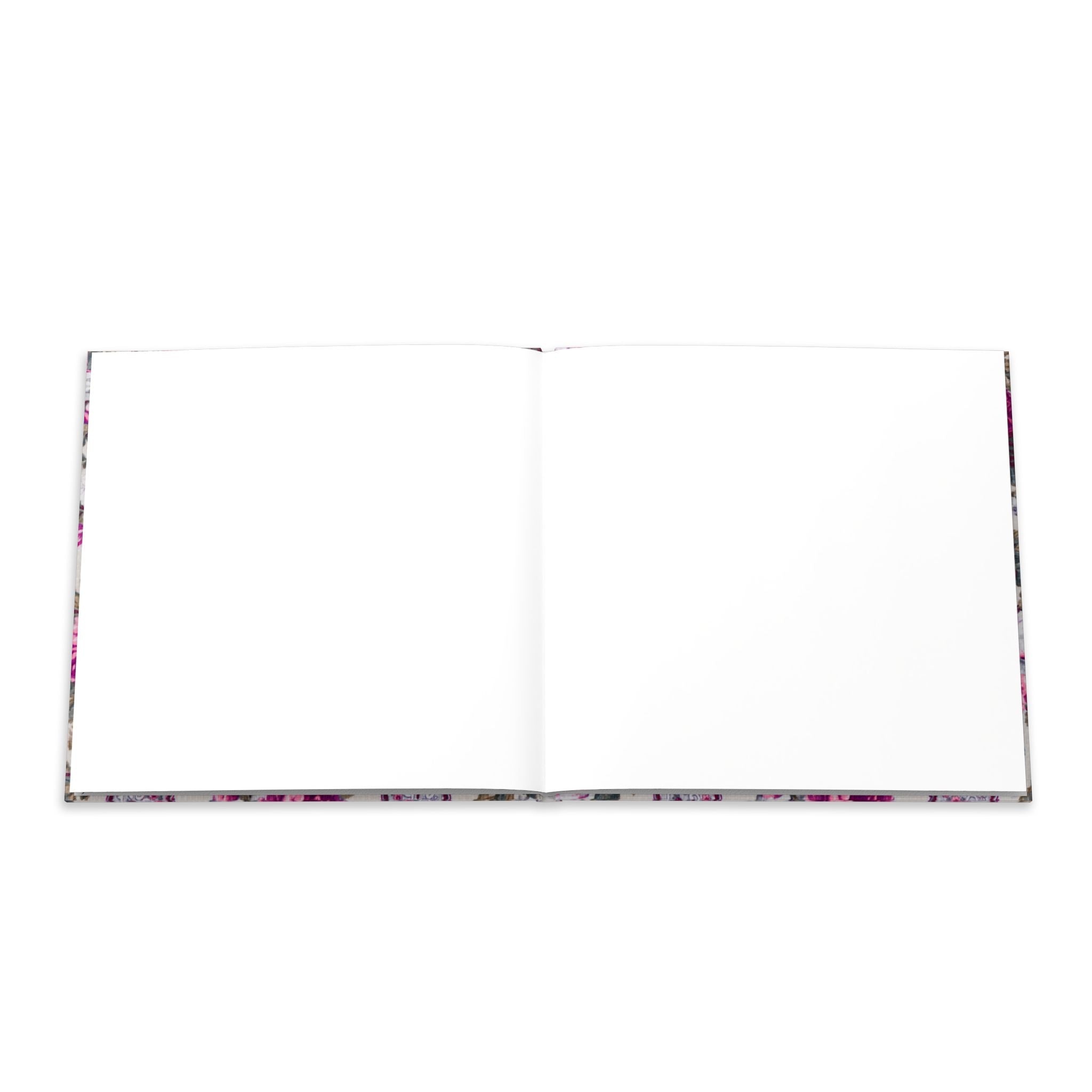 Hardcover Photo Book — Vintage Floral Rose Pattern Keepsake