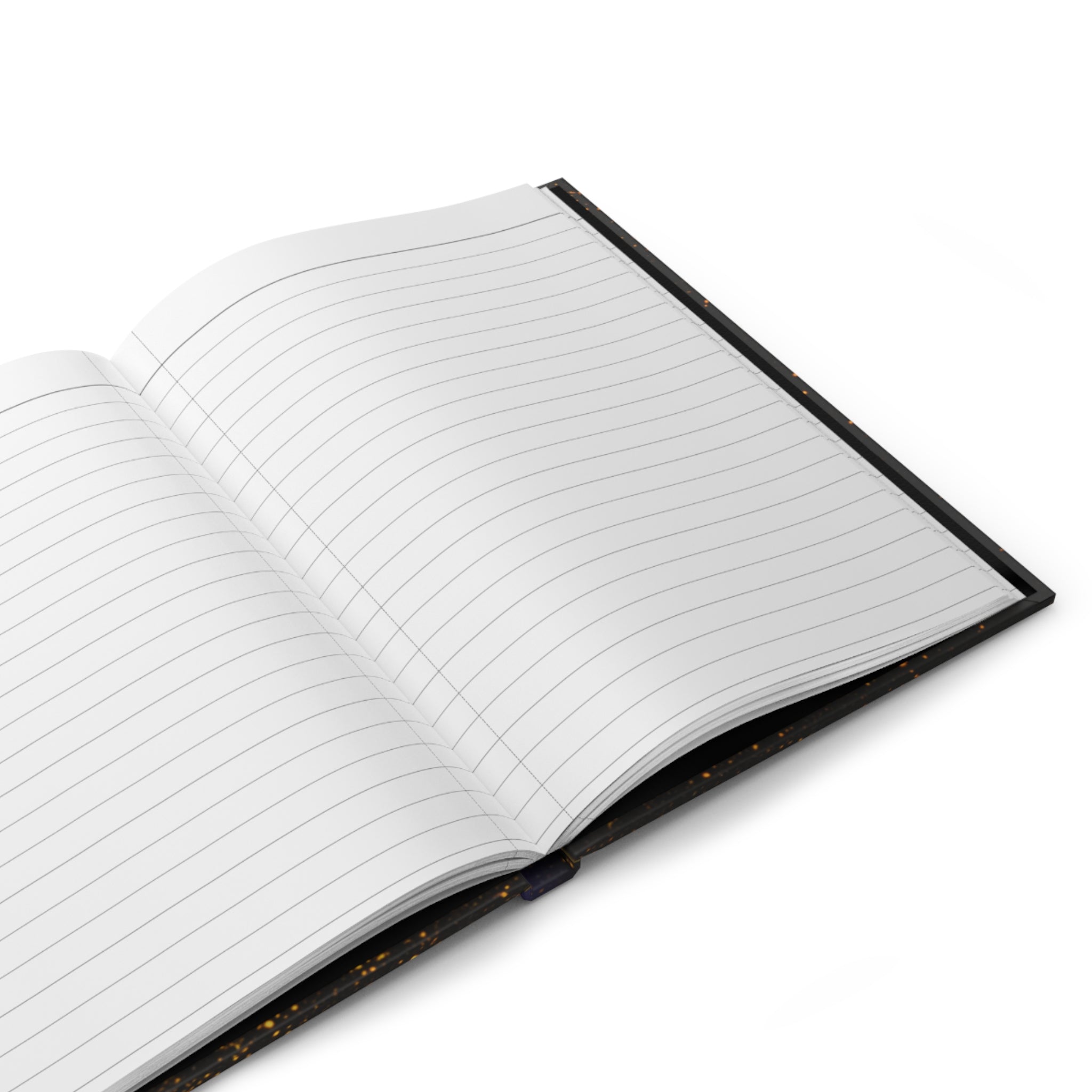 Gold Sparkle Hardcover Journal — Composition Notebook for Notes & Creativity