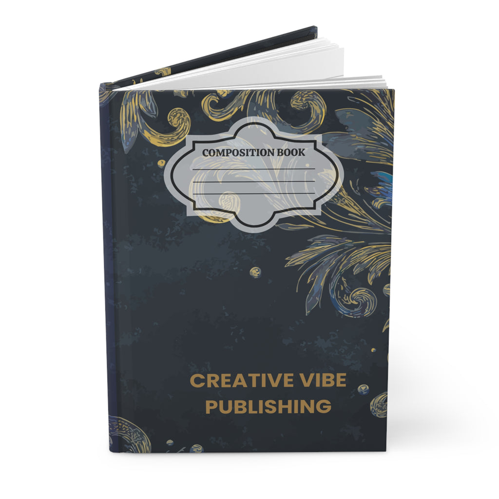 Hardcover Journal – Floral Composition Notebook (Matte)