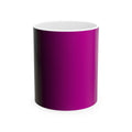 Magenta Gradient Ceramic Mug (11oz & 15oz) — Bold Ombre Coffee Cup