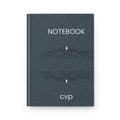 Notebook Elegant Matte Hardcover Notebook - Decorative Florish Journal