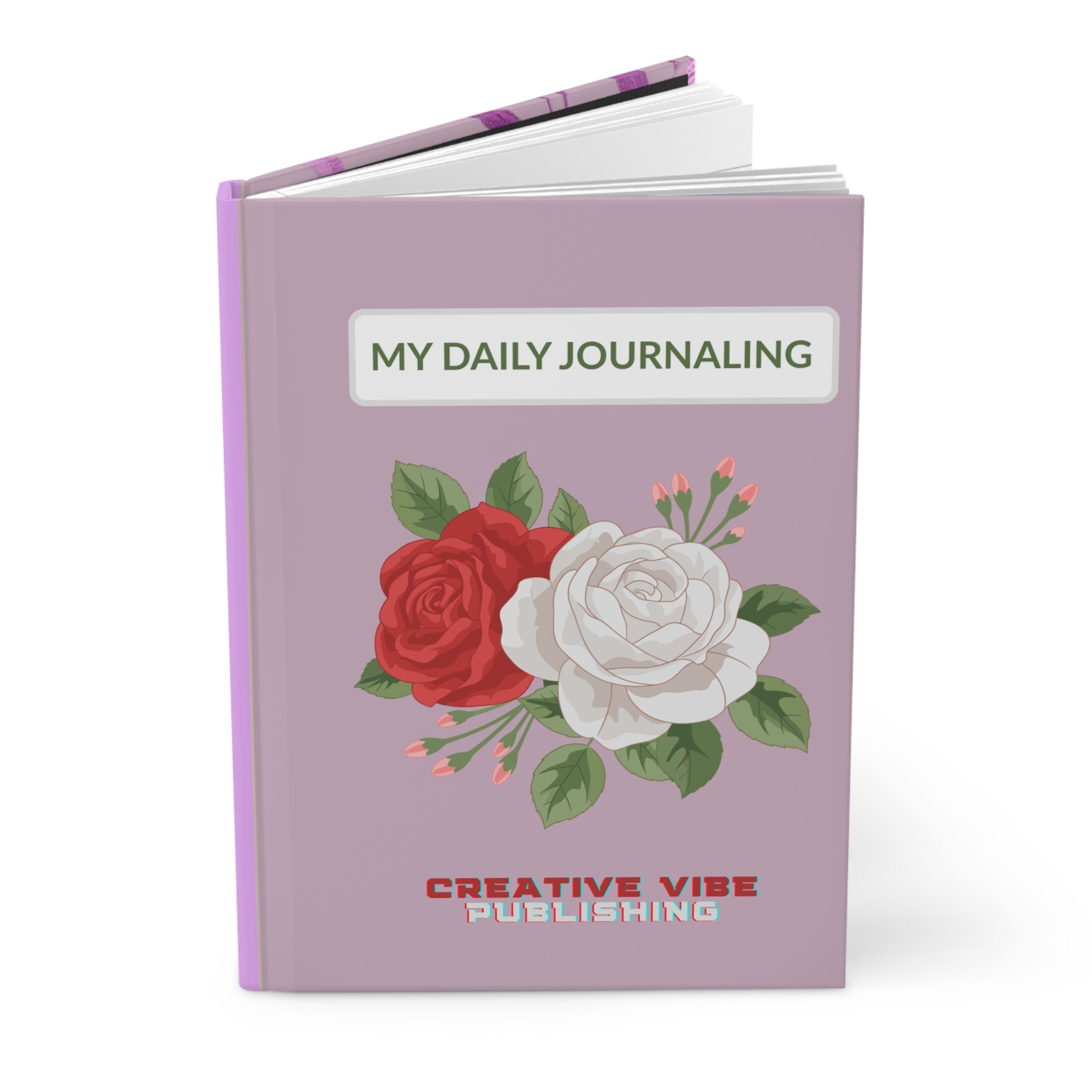 Floral Rose Daily Planner & Gratitude Notebook