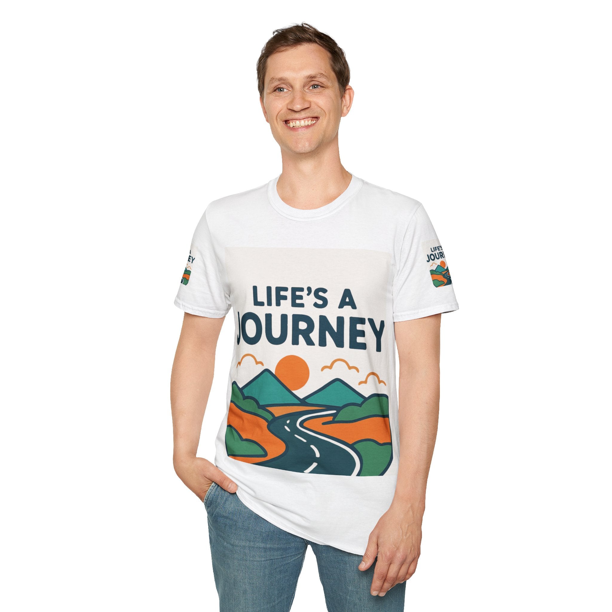 Life's A Journey T-Shirt — Scenic Road Trip Adventure Tee