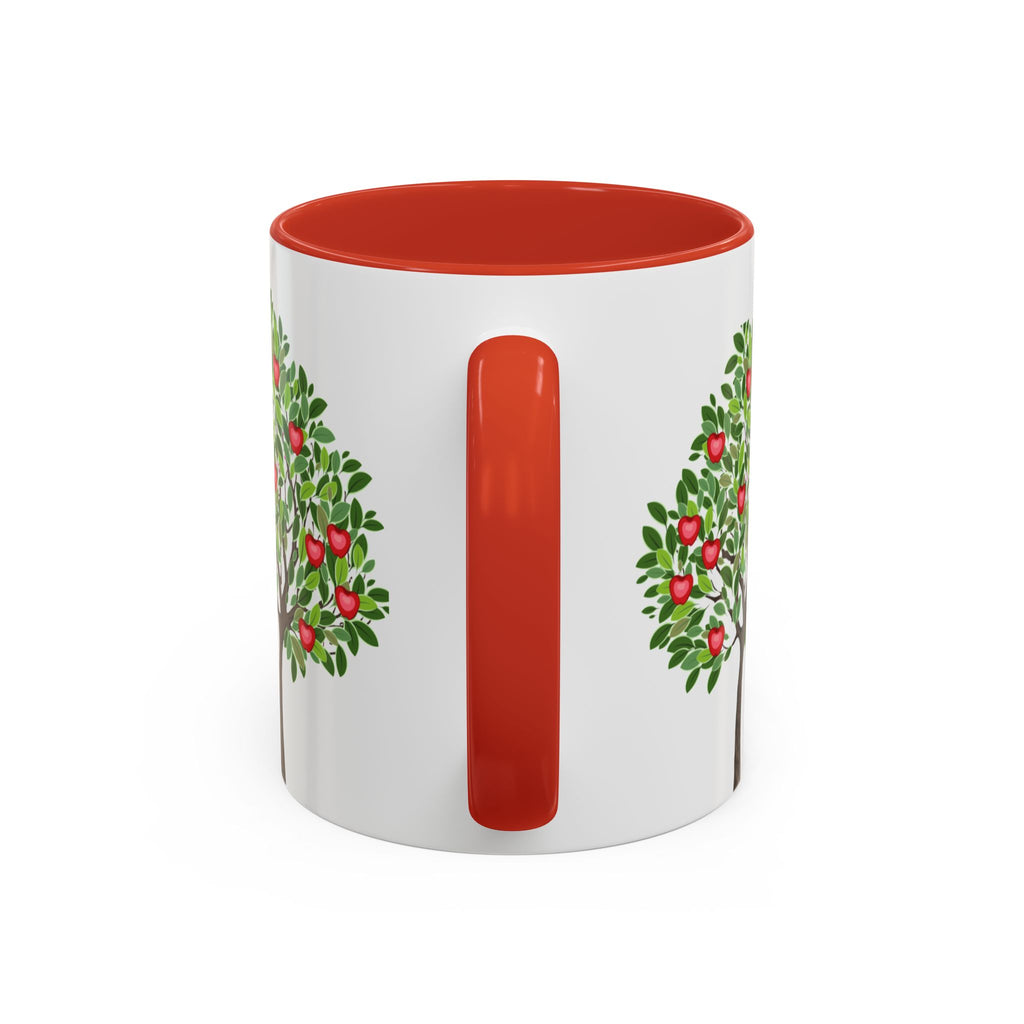 Apple Tree Coffee Mug — Accent Ceramic Mug (11/15oz)