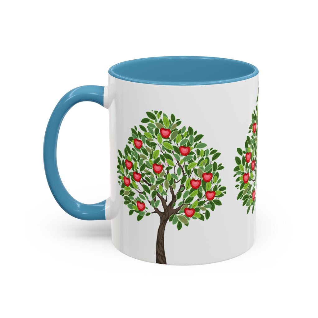 Apple Tree Coffee Mug — Accent Ceramic Mug (11/15oz)