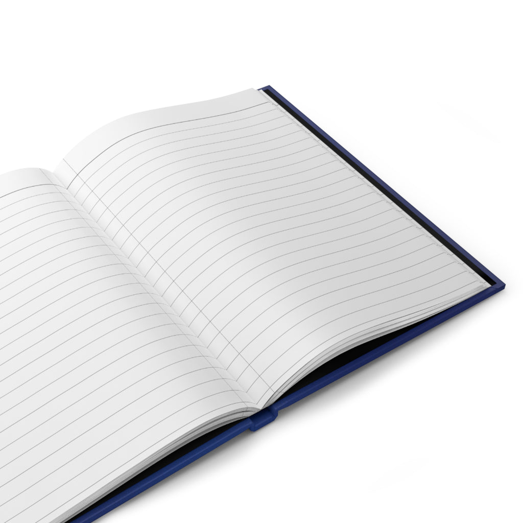 Notebook Hardcover Journal — Classic Navy Matte Journal for Writing & Notes