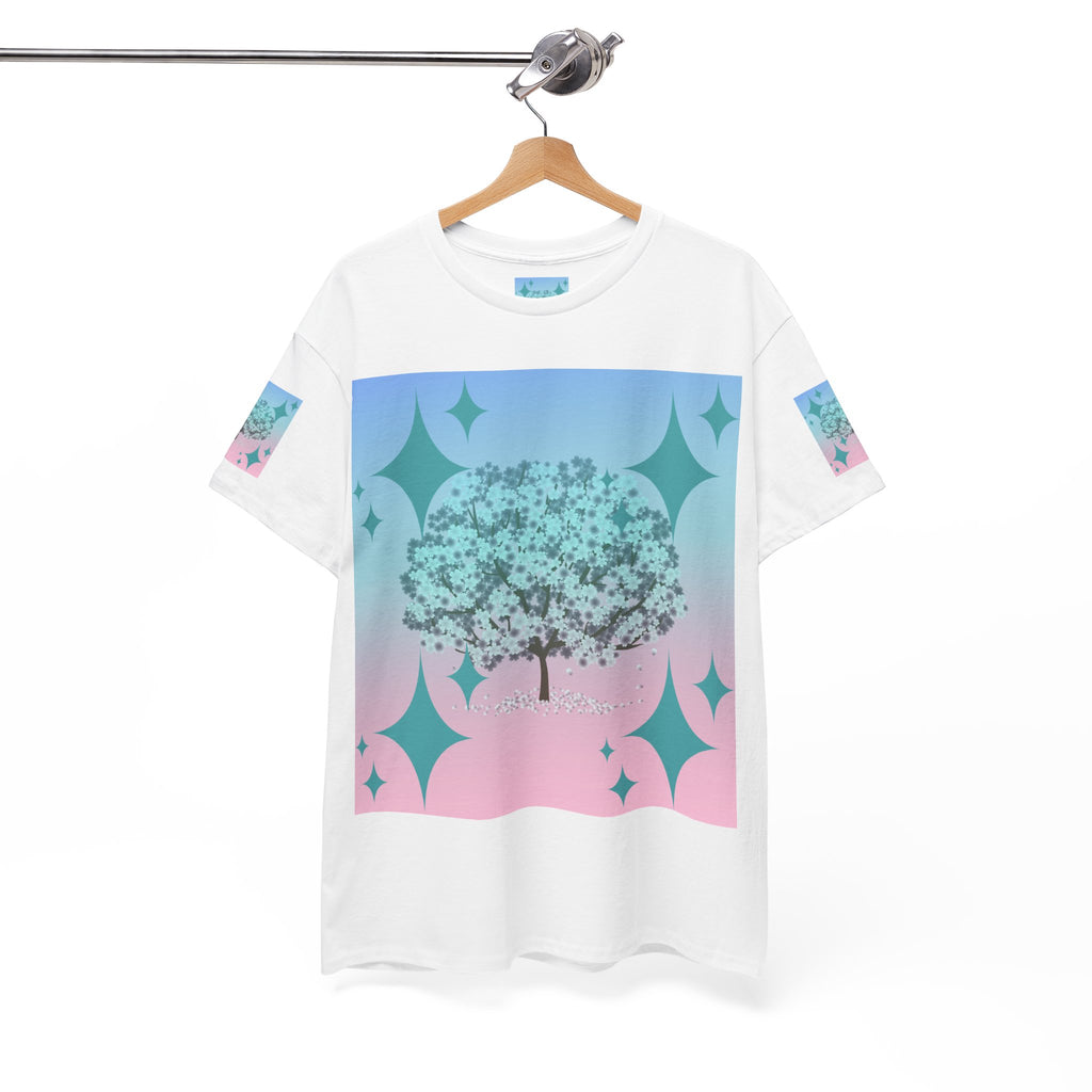 Pastel Dream Tree T-Shirt — Aesthetic Sparkle Graphic Tee