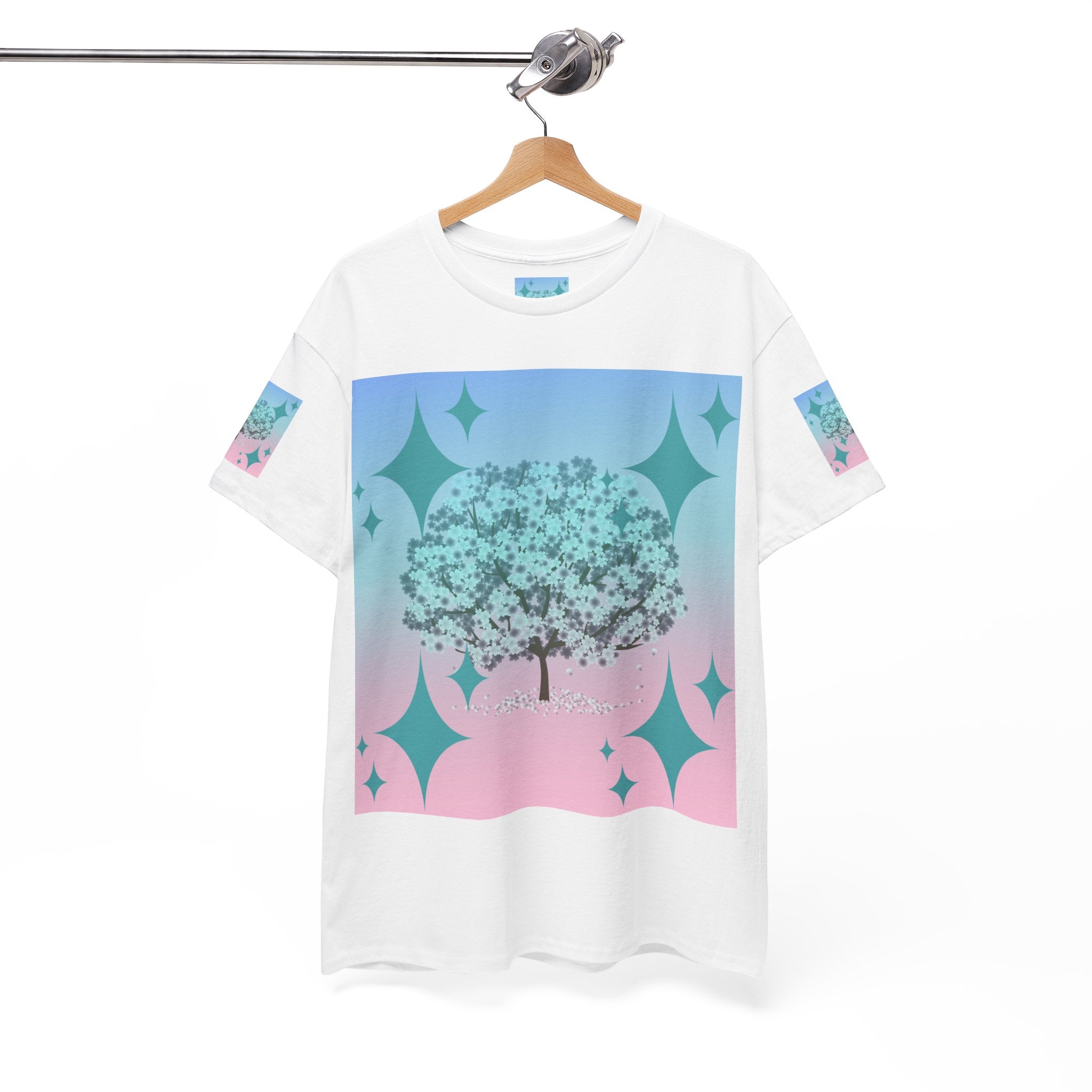 Pastel Dream Tree T-Shirt — Aesthetic Sparkle Graphic Tee
