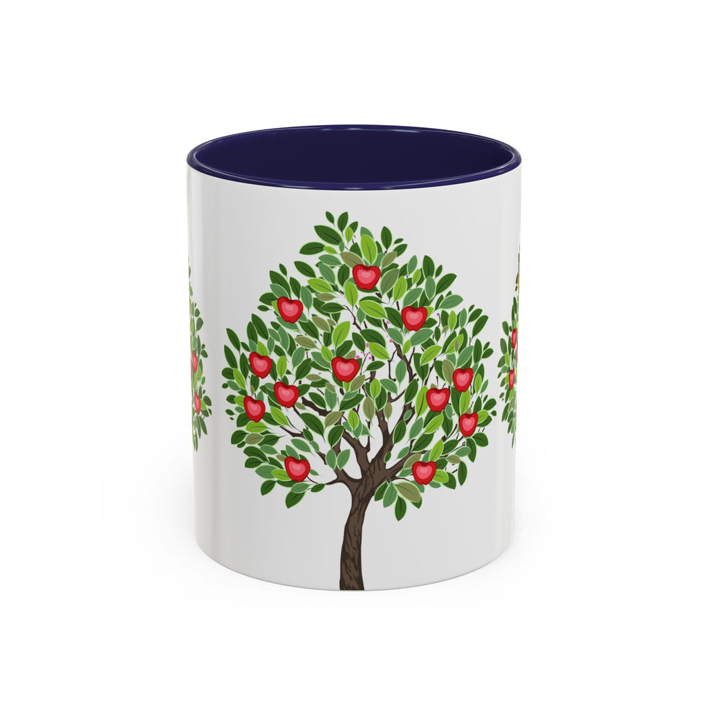 Apple Tree Coffee Mug — Accent Ceramic Mug (11/15oz)