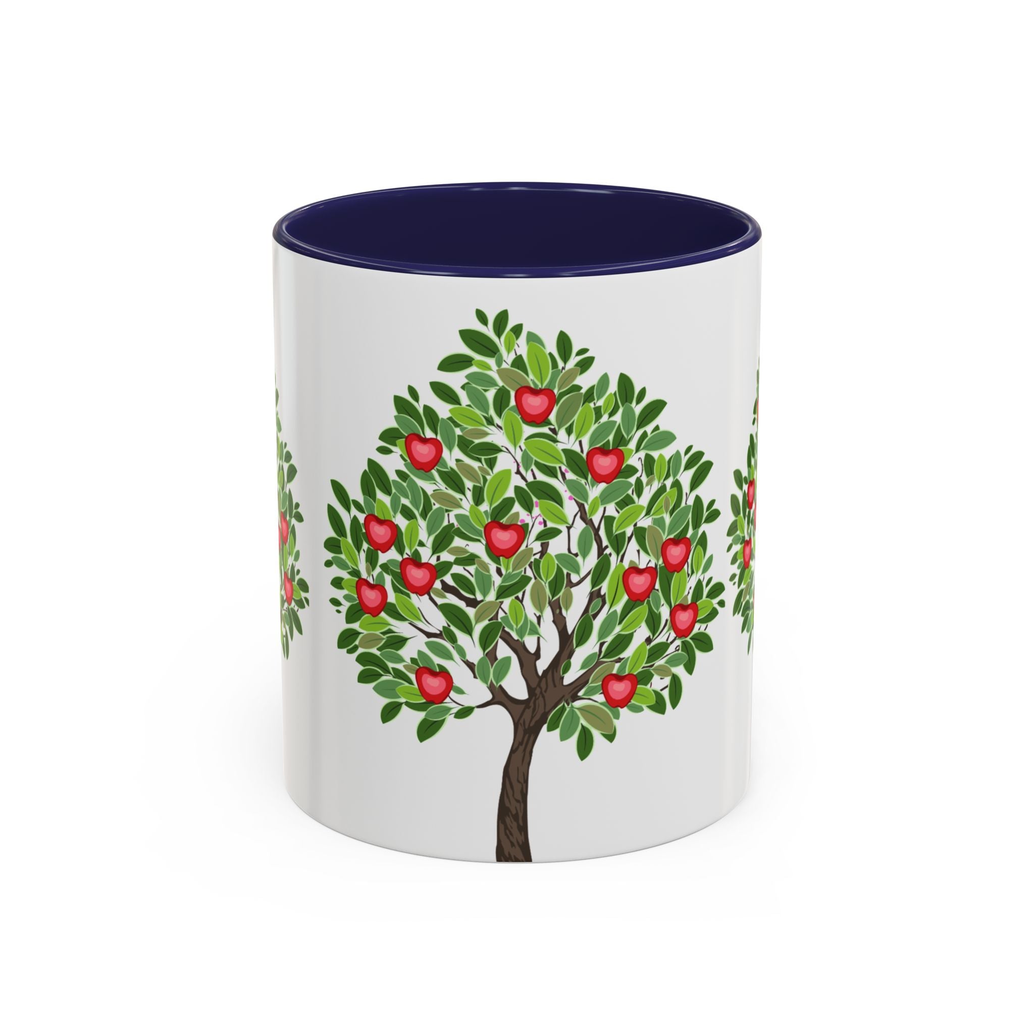 Apple Tree Coffee Mug — Accent Ceramic Mug (11/15oz)