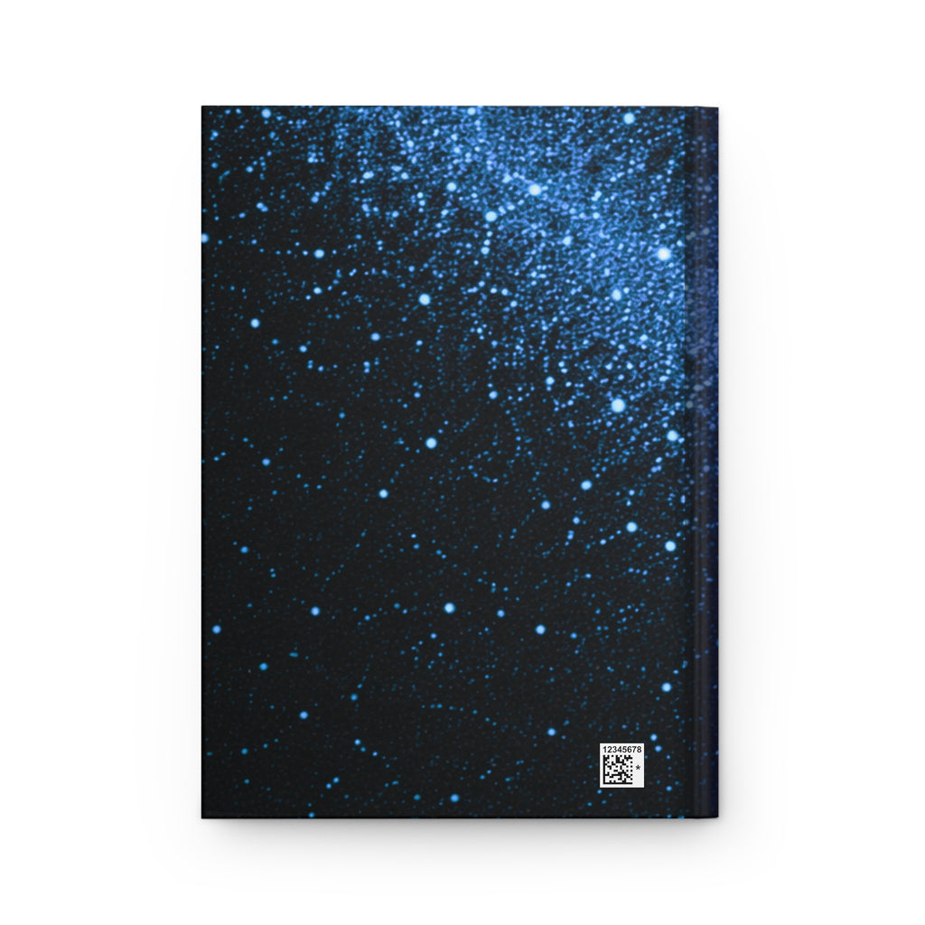 Hardcover Journal — Blue Galaxy Composition Book ("Creative Vibe Publishing")