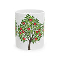 Apple Tree Ceramic Mug — Fruit Tree Coffee Cup (11oz & 15oz)