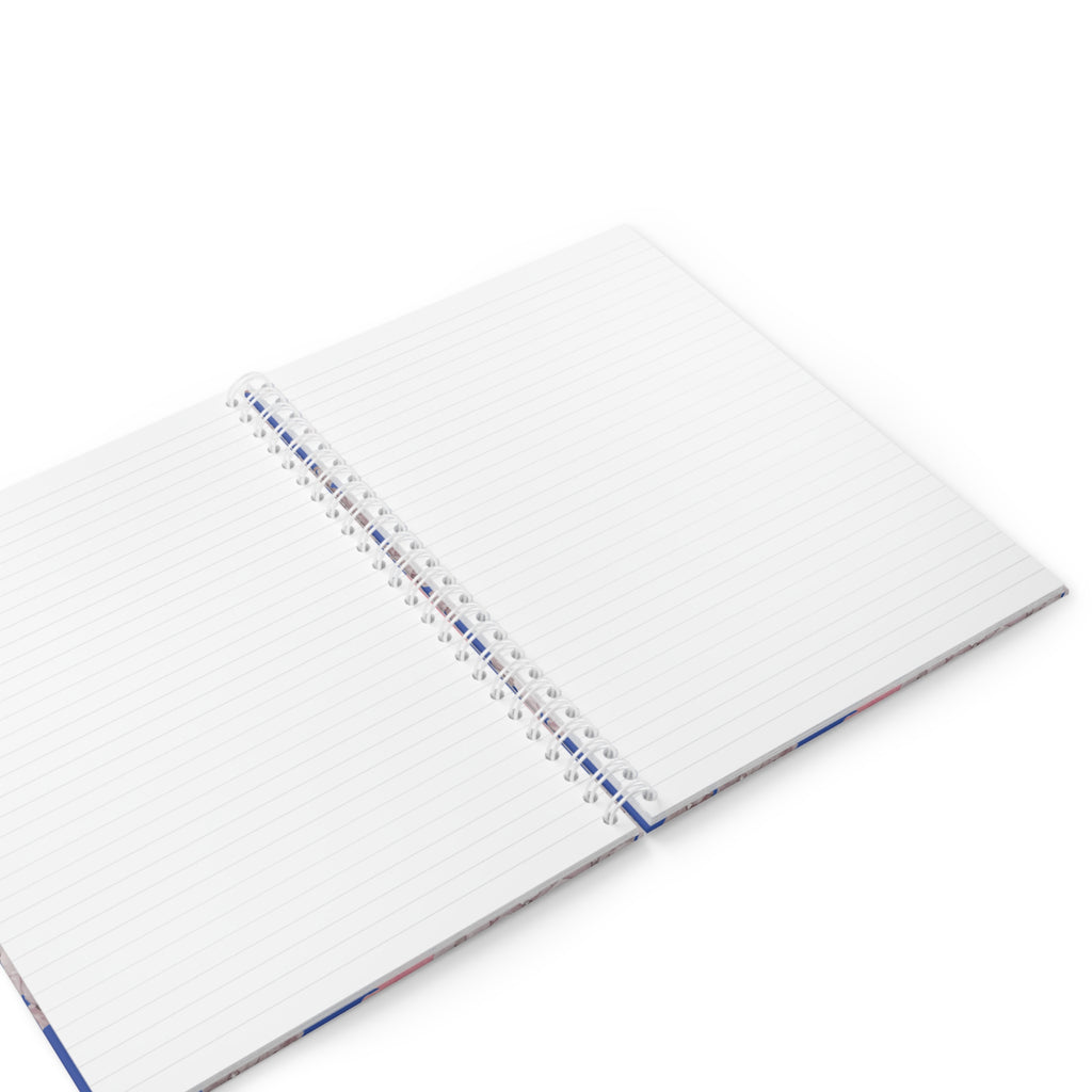 Floral Spiral Notebook — "Learn, Repeat, Master" Study Journal