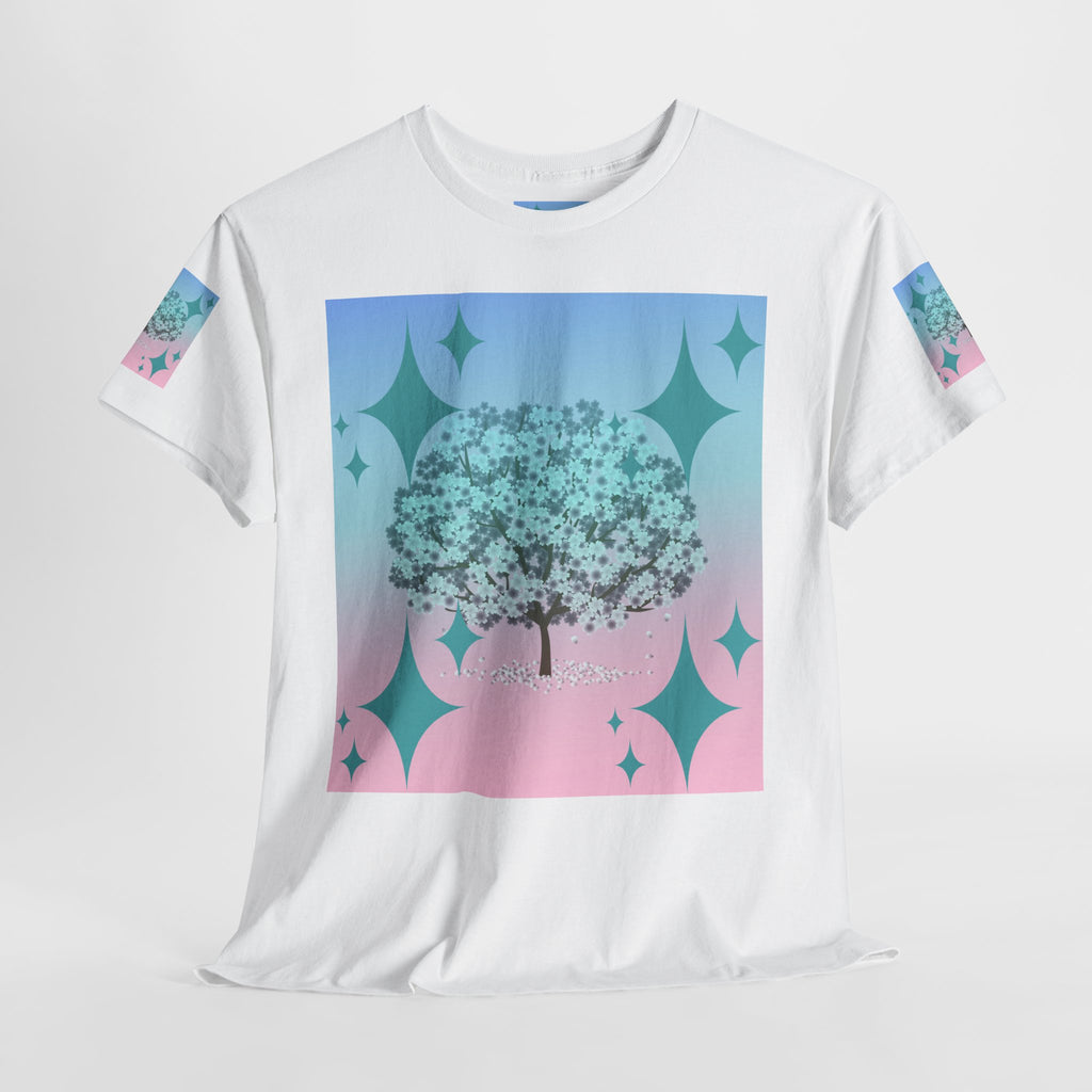 Pastel Dream Tree T-Shirt — Aesthetic Sparkle Graphic Tee