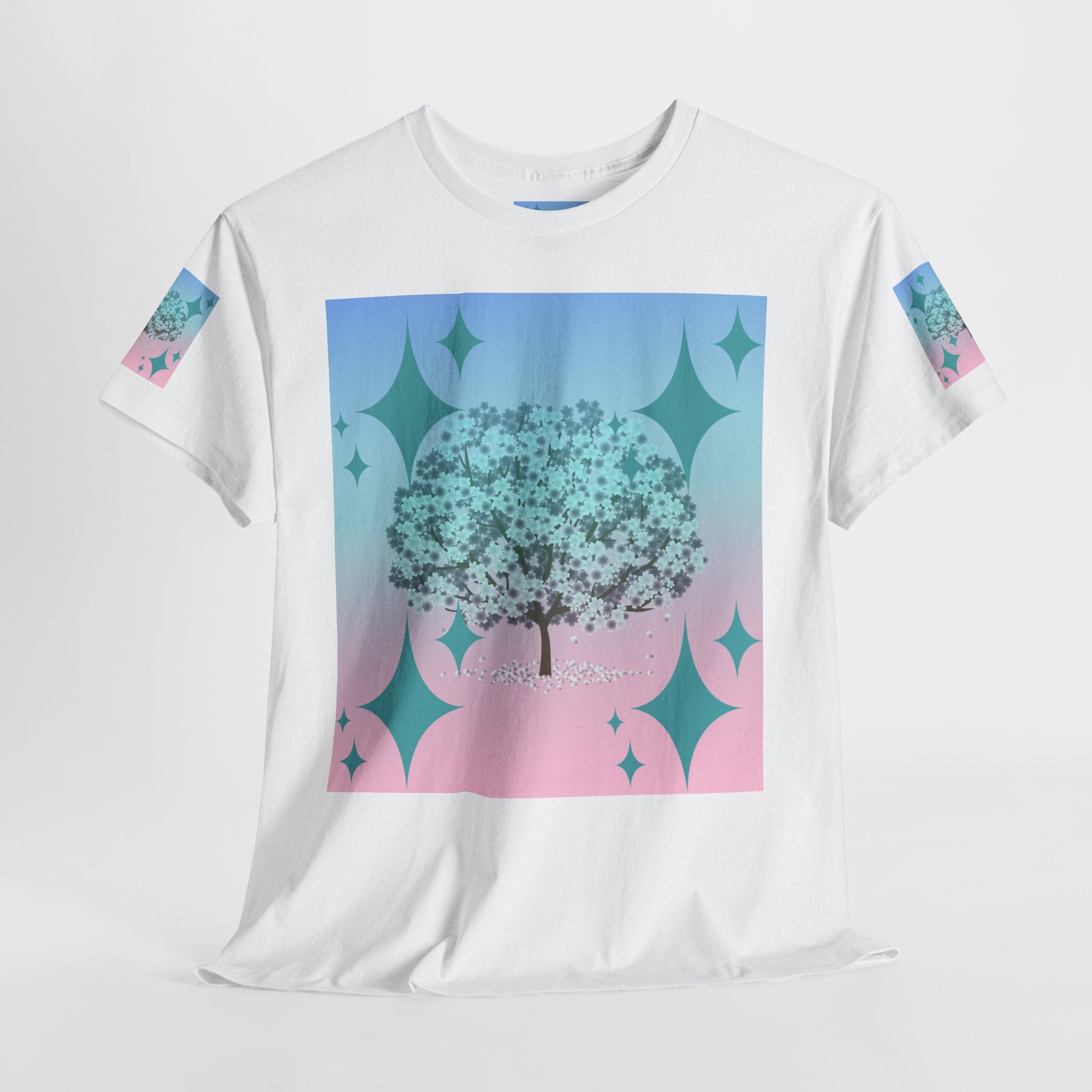 Pastel Dream Tree T-Shirt — Aesthetic Sparkle Graphic Tee