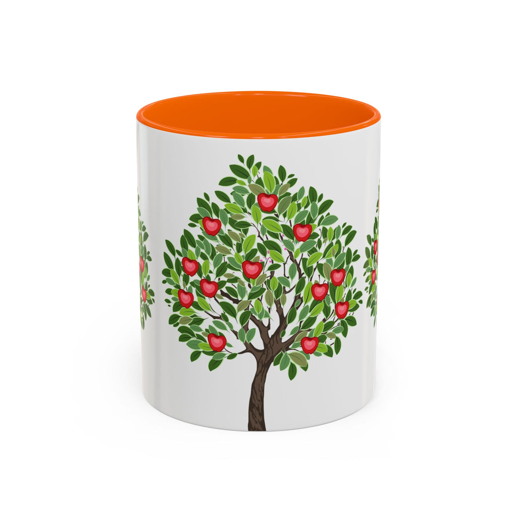 Apple Tree Coffee Mug — Accent Ceramic Mug (11/15oz)