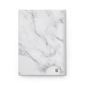 Marble Hardcover Journal — Elegant White Marble Notebook for Notes & Planning