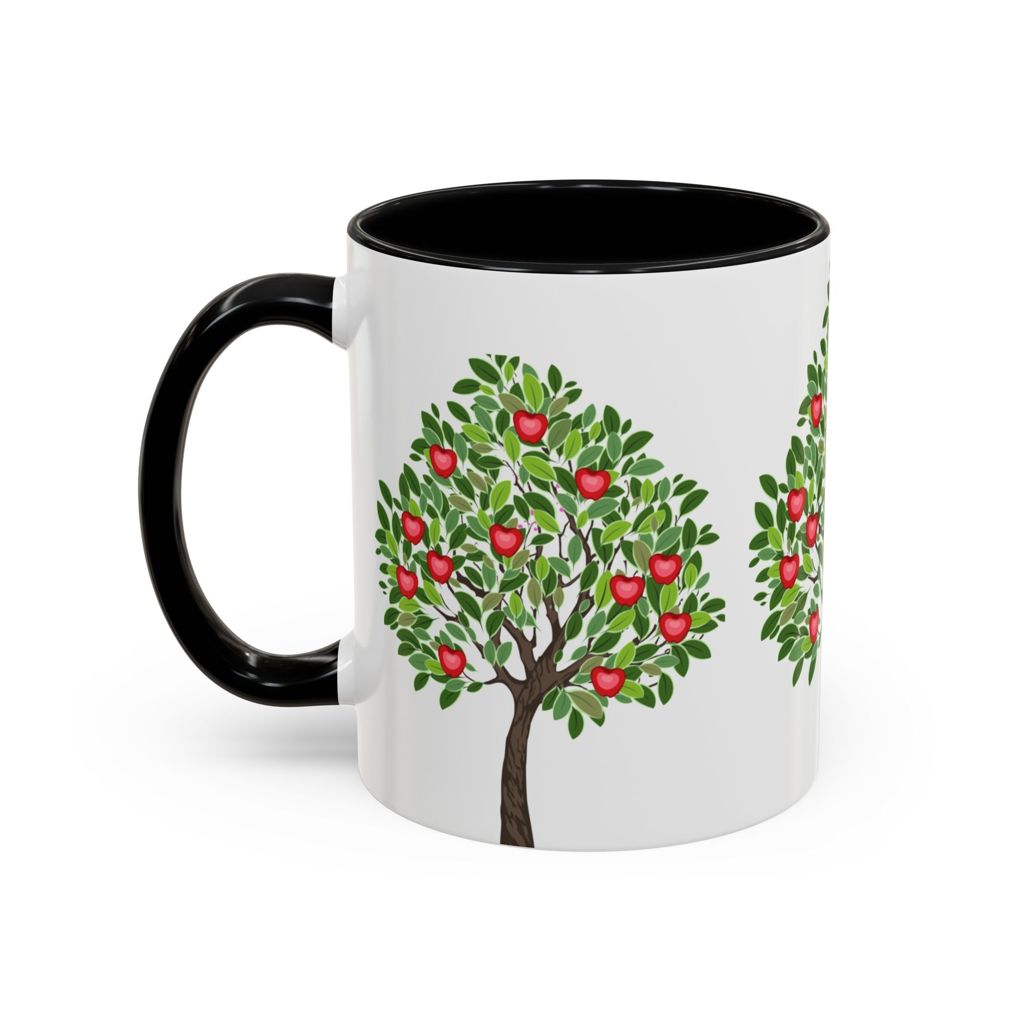 Apple Tree Coffee Mug — Accent Ceramic Mug (11/15oz)