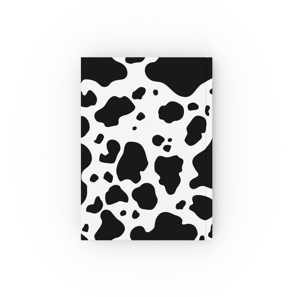Cow Print Hardback Journal — "Notebook" Creative Vibe Publishing