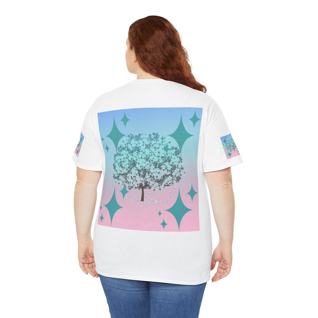 Pastel Dream Tree T-Shirt — Aesthetic Sparkle Graphic Tee