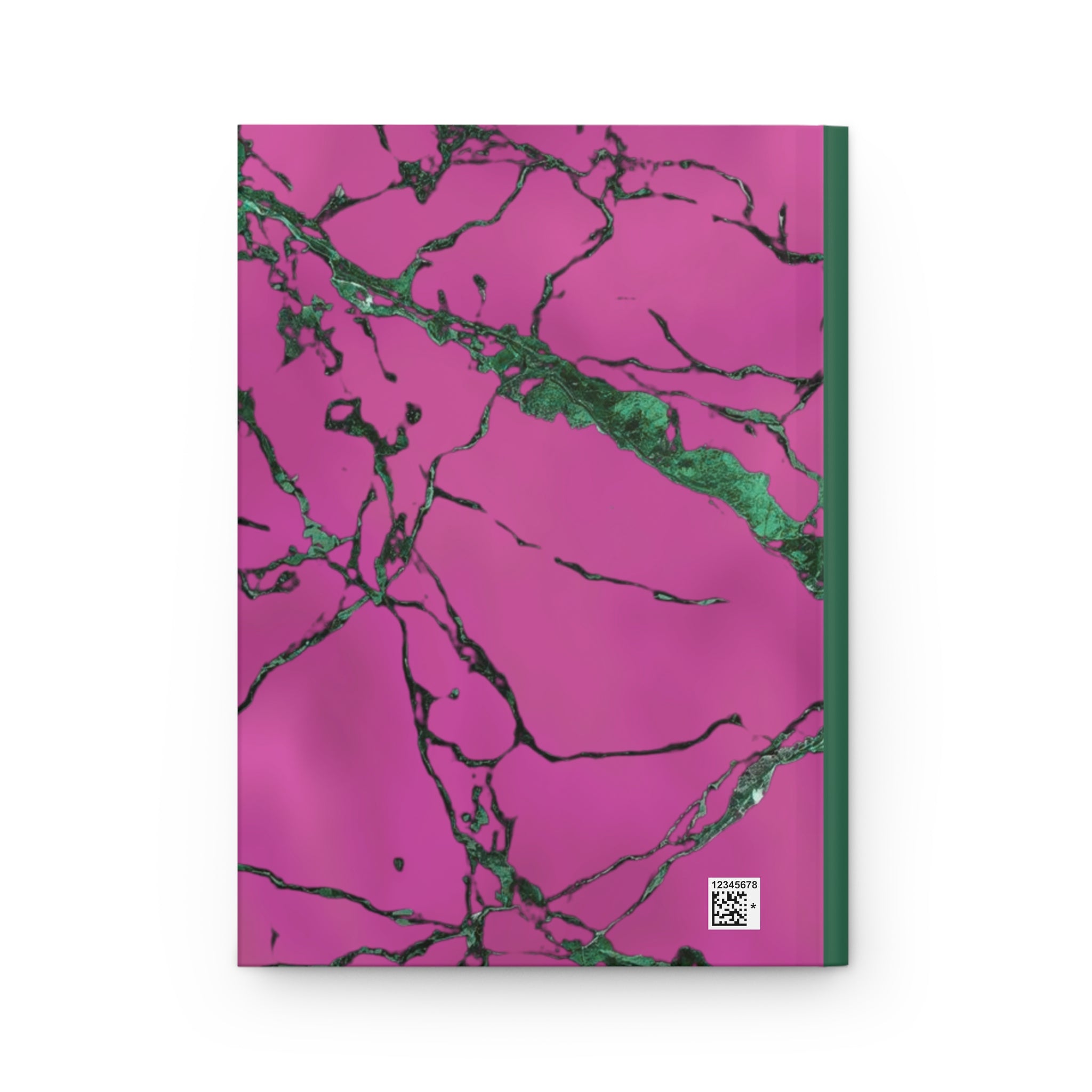 Pink Marble Hardcover Journal — Aesthetic Writing Notebook